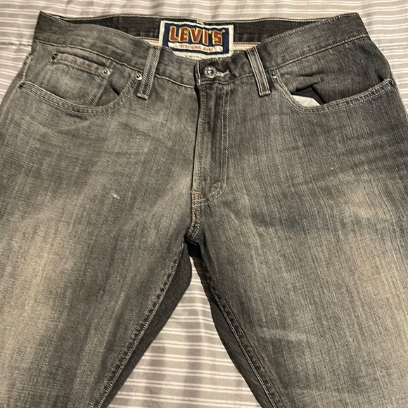 Levi’s slim straight 514, 34x30 size, faded gray jeans - Picture 1 of 2